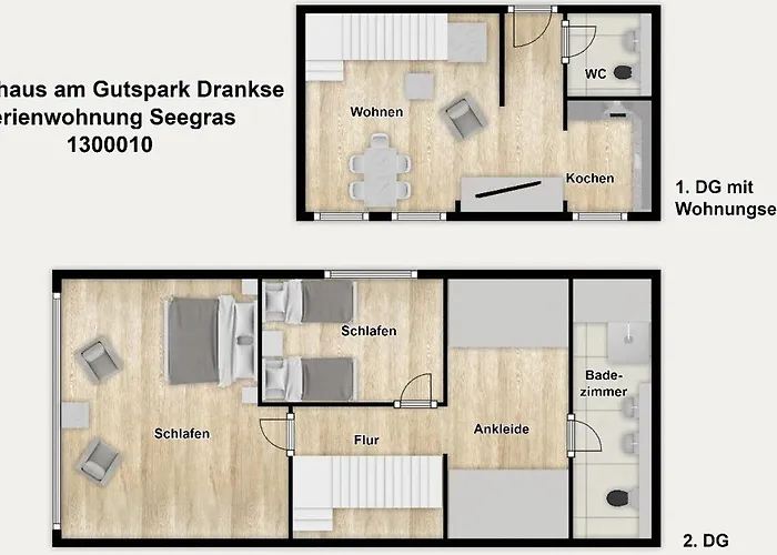 Apartamento Am Gutspark Drankse Seegras Dranske